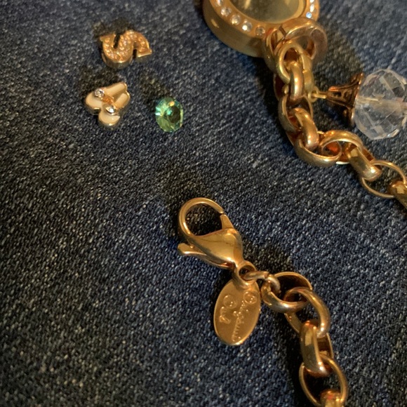 Gold Oragami Owl Charm Bracelet - Picture 5 of 7